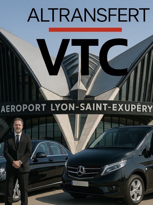 Transfert VTC Rumilly Aéroport Lyon